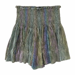 Olive Pleat Swing Short