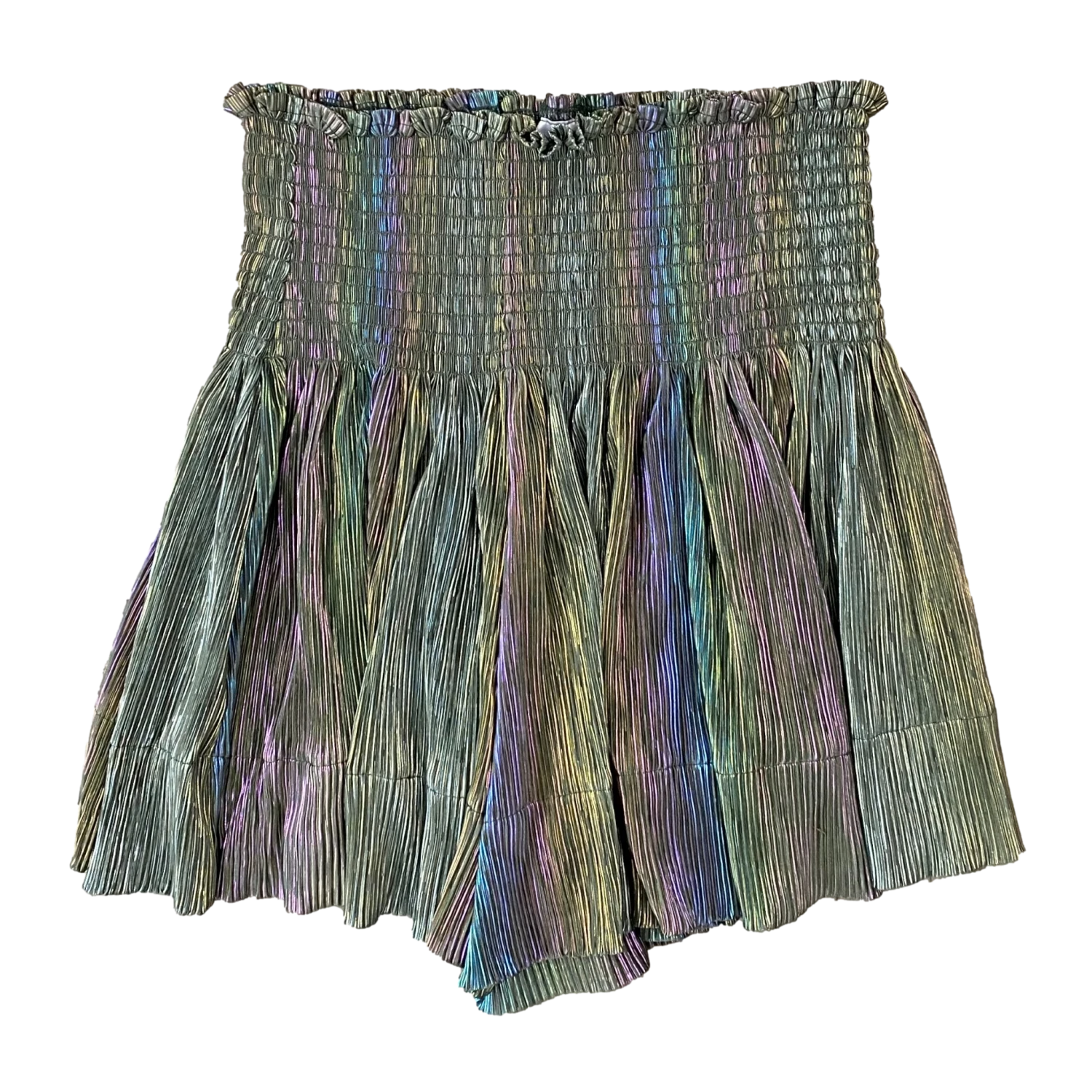 Olive Pleat Swing Short