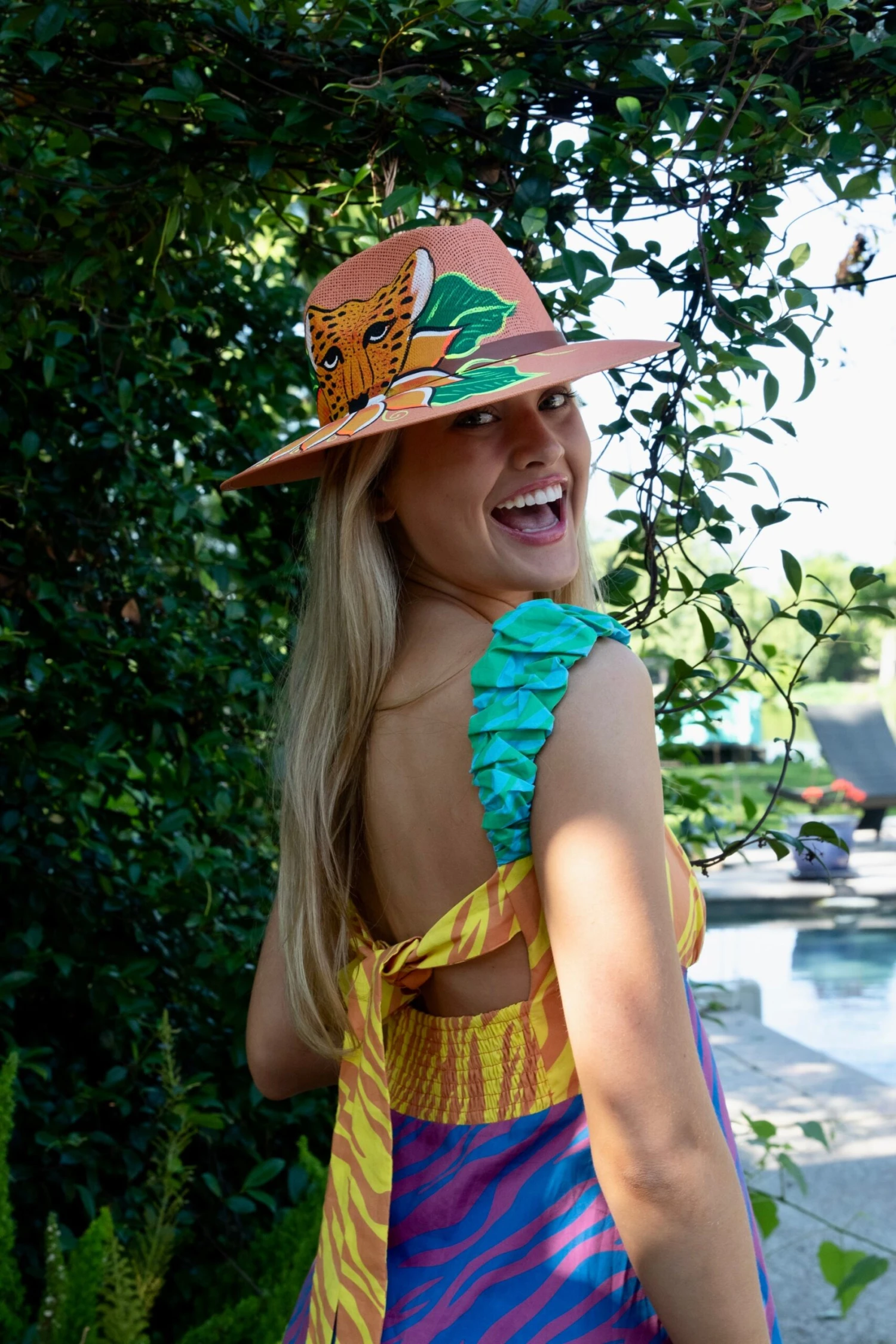 Queen Of Sparkles Wild Zebra Dress