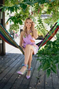 Queen Of Sparkles Sequin Banana Dress