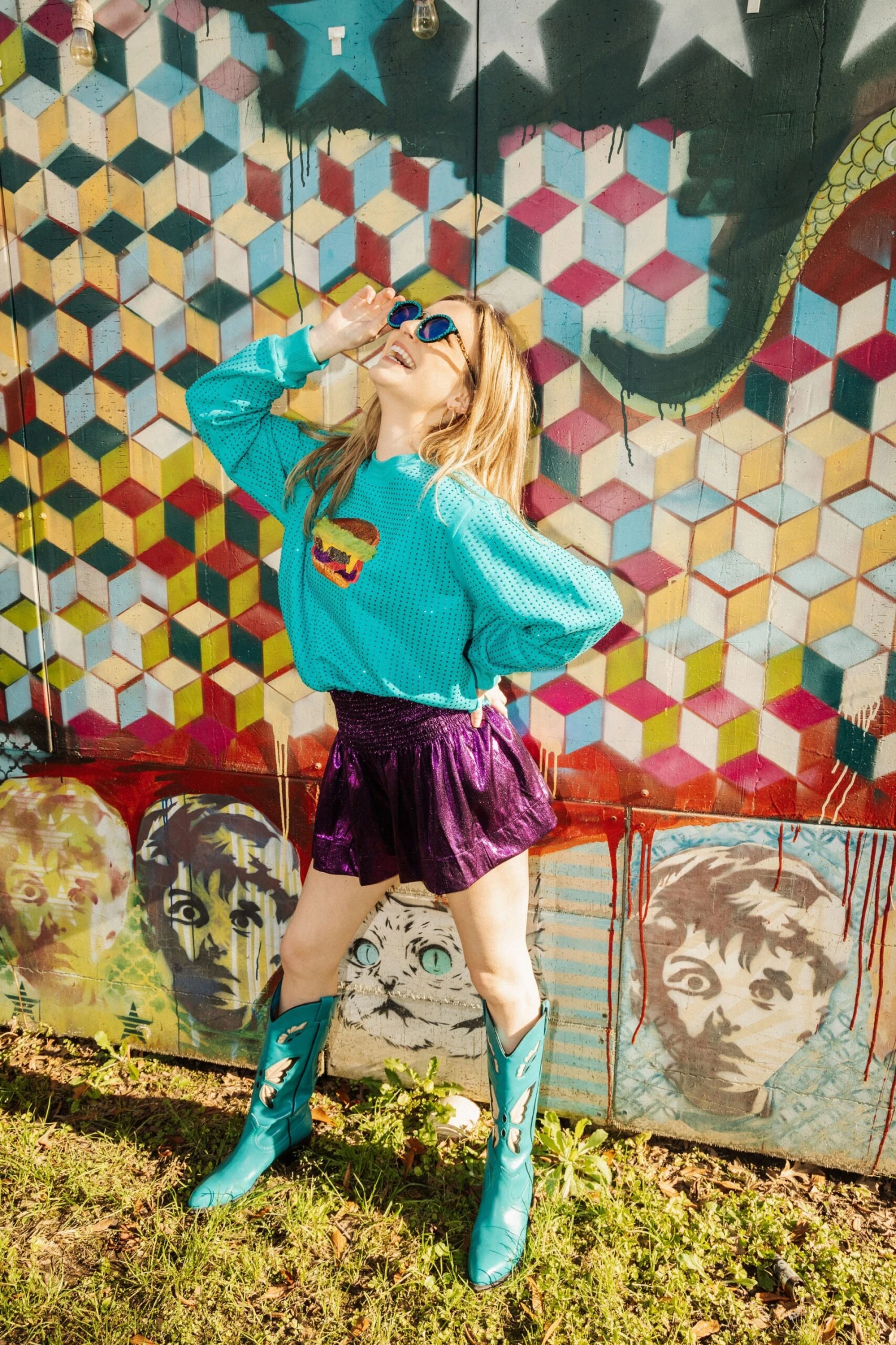 Bling Burger Sweatshirt - Image 2