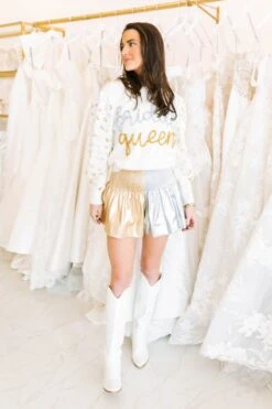 Queen Of Sparkles Bridal Queen Sweater