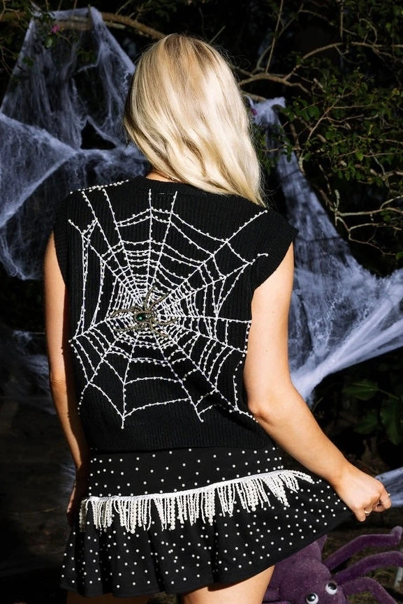 Queen Of Sparkles Queen Witch Sweater Vest - Image 2