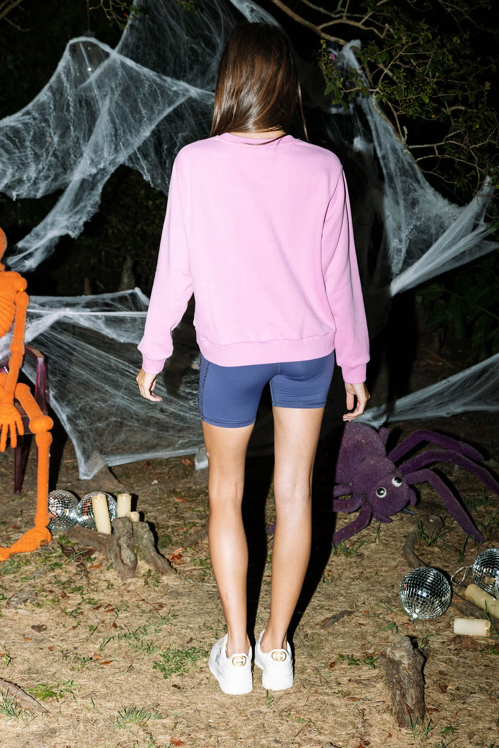 Queen Of Sparkles 3D Flower Skull Sweatshirt - Image 4