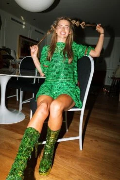 Queen Of Sparkles Ho Ho Ho Top