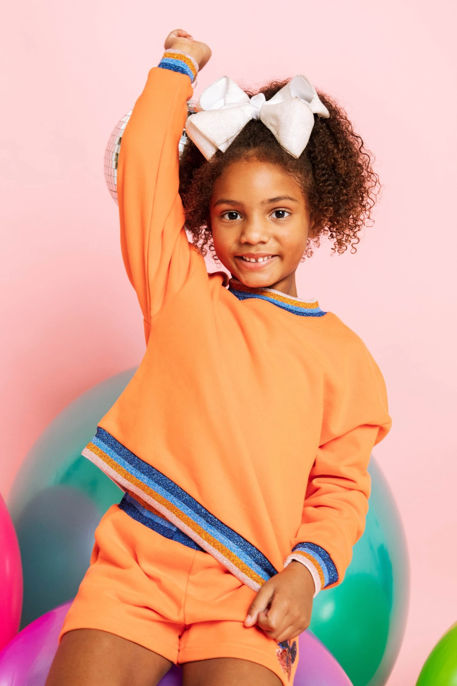 Queen Of Sparkles Kids Butterfly Back Sweatshirt - Image 2