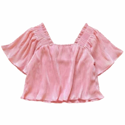 Ballet Pink Flutter Top