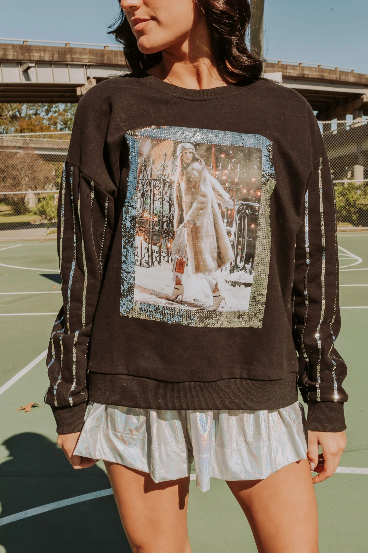 Queen Of Sparkles SATC Sweatshirt - Image 4