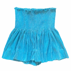 Aqua Pleat Swing Short