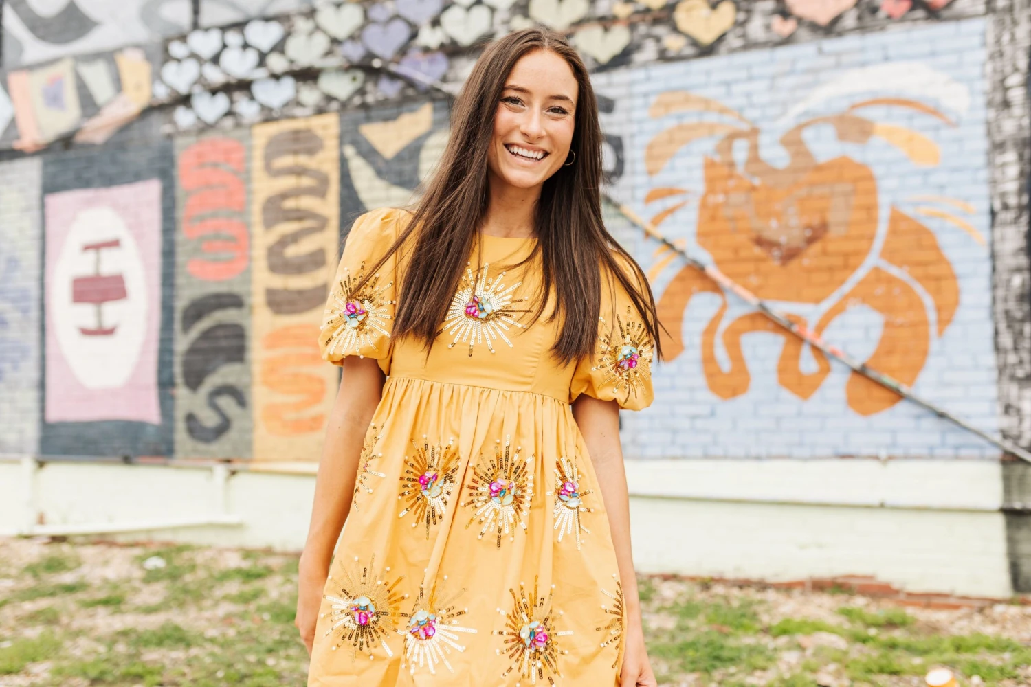 Queen Of Sparkles Sunshine Dress - Image 3