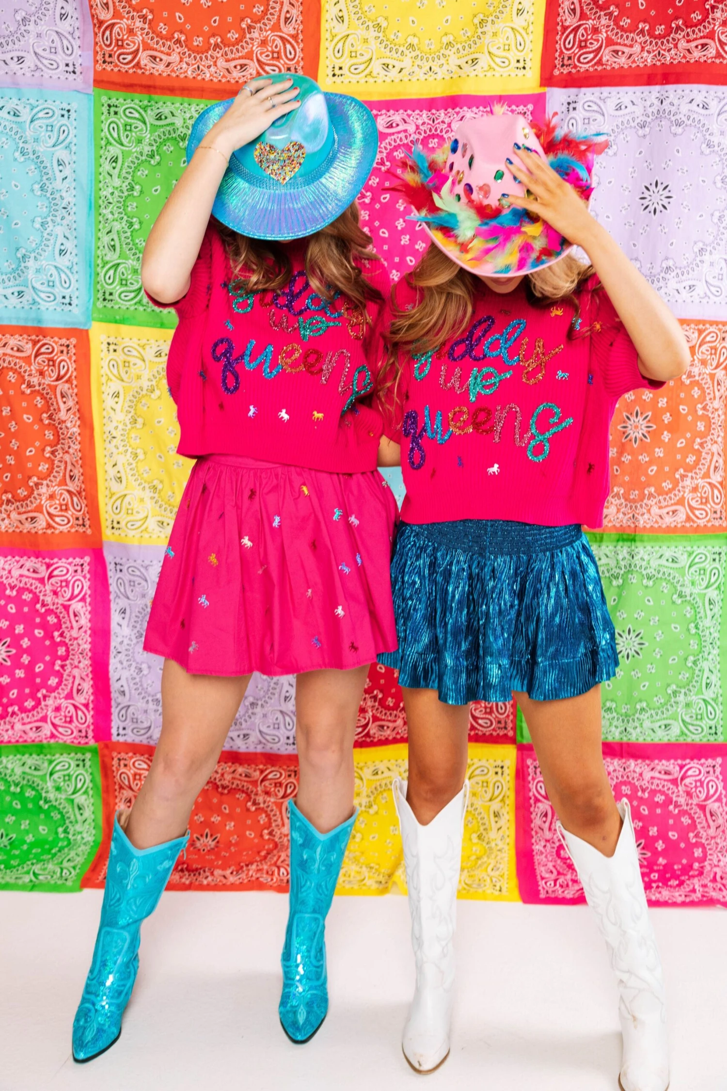 Queen Of Sparkles Giddy Up Queens Sweater