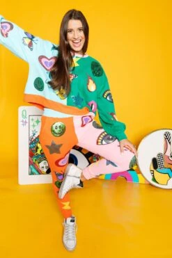 Queen Of Sparkles Icon Colorblock Jogger