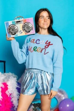 Indigo Vacay Queen Sweater