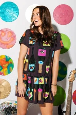 Icon Champagne Dress