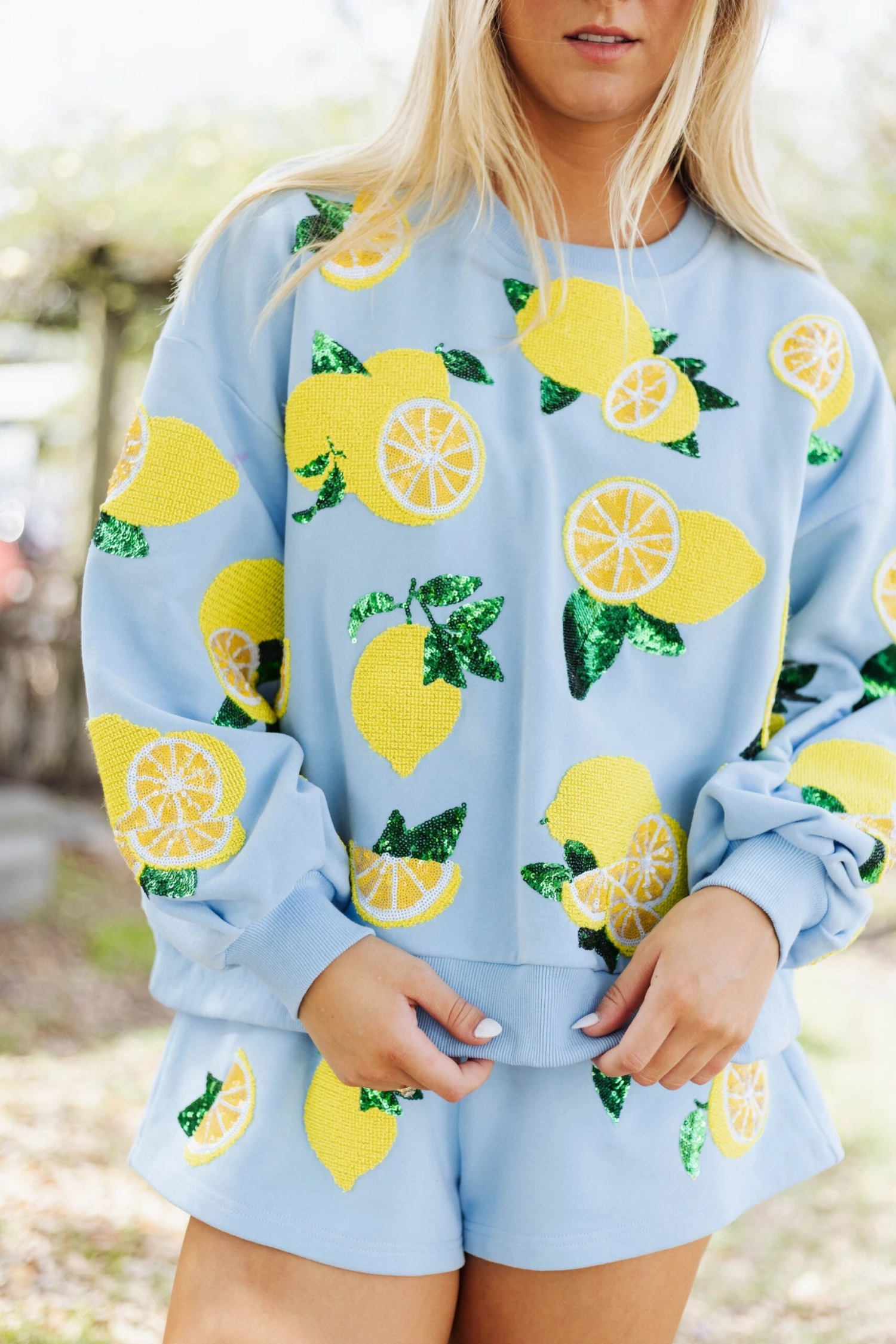 Queen Of Sparkles Blue Lemon Queen Short - Image 2