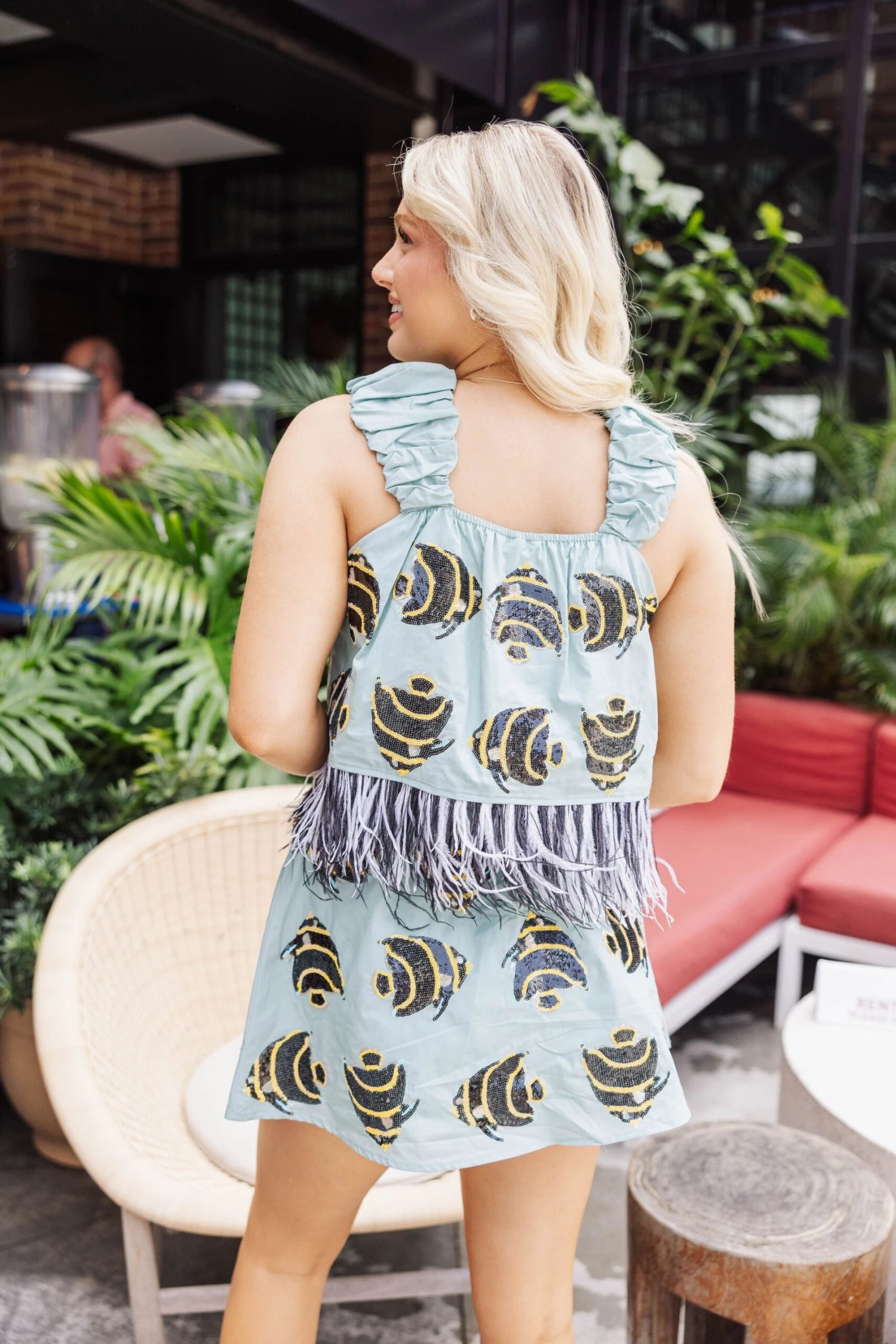 Blue Fish Skort - Image 4